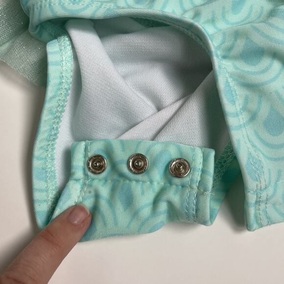 Cat & Jack Snap Bottom Swimsuit - Picture 2 of 4